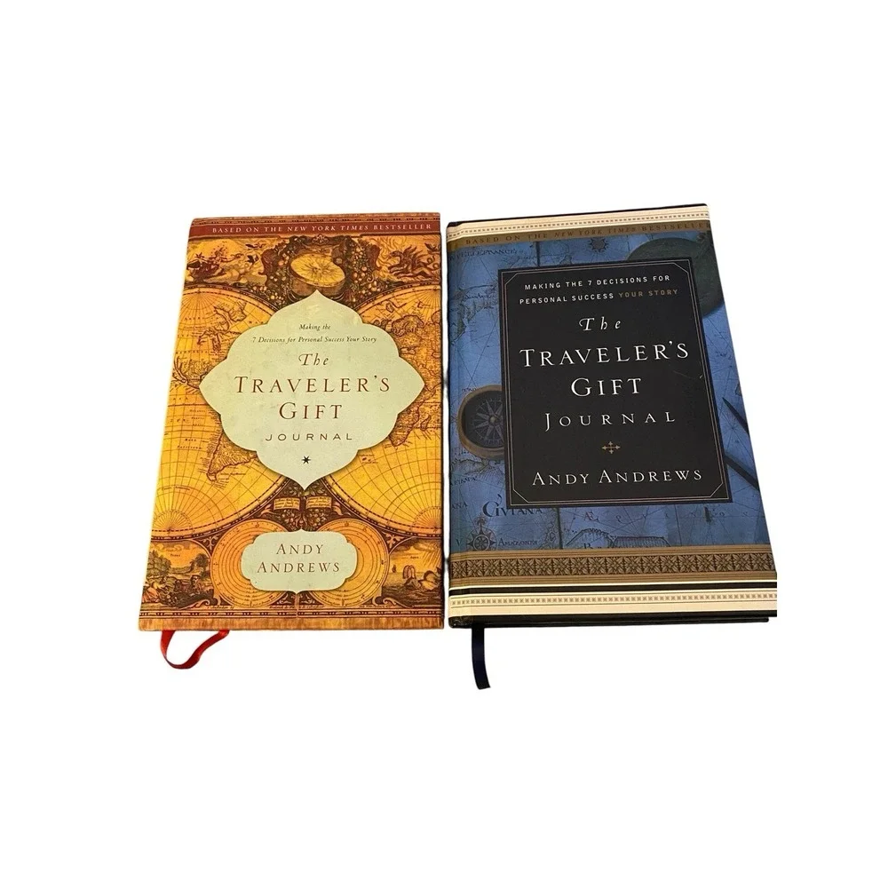 The‎ Traveler's Gift + Journal by Andy Andrews HC Lot Self Help Personal Success